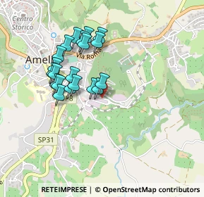 Mappa Amelia, 05022 Amelia TR, Italia (0.419)