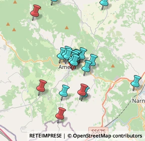 Mappa Amelia, 05022 Amelia TR, Italia (3.063)