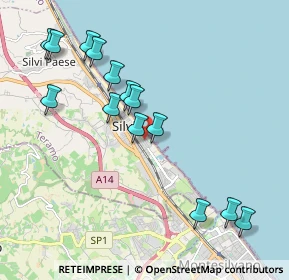 Mappa Via Chieti, 64028 Silvi TE, Italia (2.18)