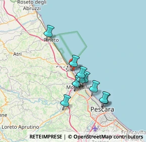 Mappa Via Chieti, 64028 Silvi TE, Italia (6.05182)