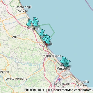 Mappa Via Nazionale Adriatica Nord, 64028 Silvi TE, Italia (6.42)