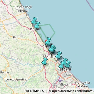 Mappa Via Chieti, 64028 Silvi TE, Italia (6.01357)