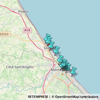 Mappa Via Chieti, 64028 Silvi TE, Italia (3.30417)