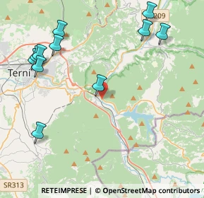 Mappa Vocabolo Pilastri, 05100 Terni TR, Italia (5.46455)