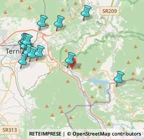 Mappa Vocabolo Pilastri, 05100 Terni TR, Italia (5.13214)