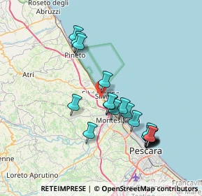 Mappa SP553, 64028 Silvi TE, Italia (7.678)