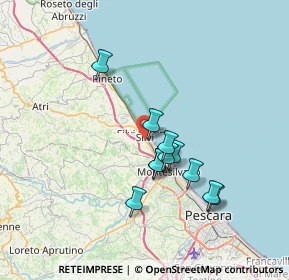 Mappa SP553, 64028 Silvi TE, Italia (6.21636)
