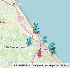 Mappa SP553, 64028 Silvi TE, Italia (3.98636)