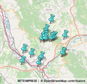 Mappa Strada Amelia-Giove, 05022 Amelia TR, Italia (5.51412)