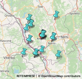 Mappa Strada Amelia-Giove, 05022 Amelia TR, Italia (10.784)