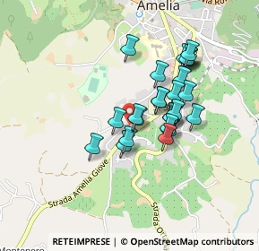 Mappa Strada Amelia-Giove, 05022 Amelia TR, Italia (0.36)