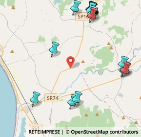 Mappa SP 160 Amiatina, 58015 Orbetello GR, Italia (5.7985)