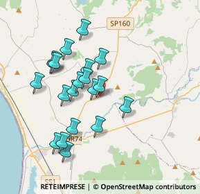 Mappa SP 160 Amiatina, 58015 Orbetello GR, Italia (3.514)