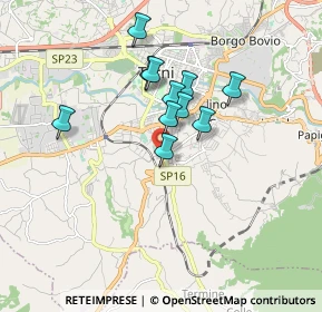 Mappa Via Nicola Antonelli, 05100 Terni TR, Italia (1.43909)