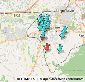 Mappa Via Nicola Antonelli, 05100 Terni TR, Italia (1.32533)