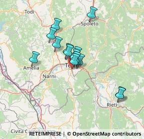 Mappa Via Nicola Antonelli, 05100 Terni TR, Italia (10.80933)