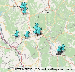 Mappa Via Nicola Antonelli, 05100 Terni TR, Italia (16.67143)
