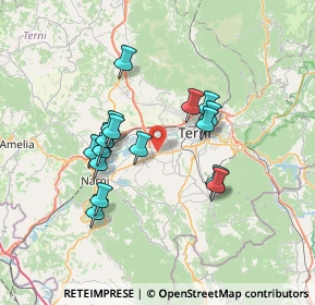 Mappa Via Villesiepi, 05100 Terni TR, Italia (6.42063)