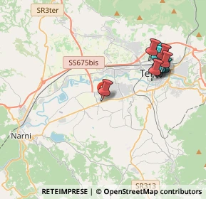 Mappa Via Villesiepi, 05100 Terni TR, Italia (4.38417)