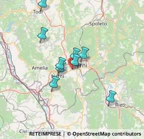 Mappa Via Villesiepi, 05100 Terni TR, Italia (21.81077)