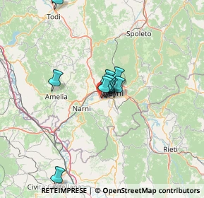 Mappa Via Villesiepi, 05100 Terni TR, Italia (11.75091)