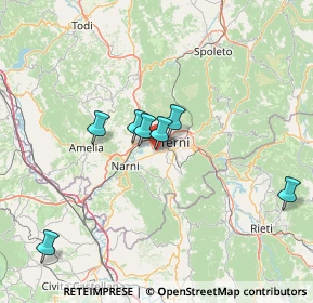 Mappa Via Villesiepi, 05100 Terni TR, Italia (37.375)