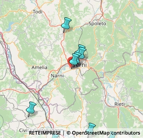 Mappa Via Villesiepi, 05100 Terni TR, Italia (22.82545)
