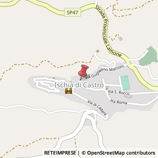 Mappa Via Guglielmo Marconi, 1, 01010 Ischia di Castro, Viterbo (Lazio)