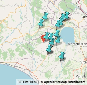 Mappa 01010 Farnese VT, Italia (12.73353)