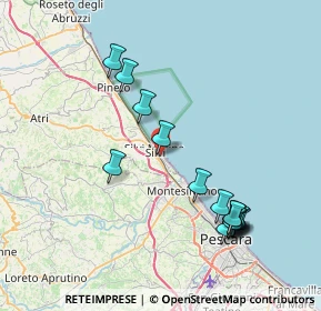 Mappa Via Napoli, 64028 Silvi TE, Italia (8.632)