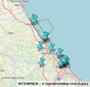 Mappa Via Napoli, 64028 Silvi TE, Italia (7.71438)