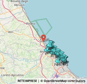 Mappa Via Napoli, 64028 Silvi TE, Italia (7.43067)