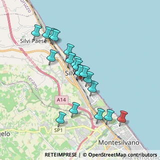 Mappa Via Napoli, 64028 Silvi TE, Italia (1.73263)