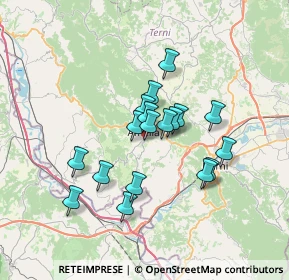 Mappa Strada Pettorella, 05022 Amelia TR, Italia (5.66611)