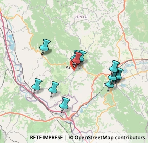 Mappa Strada Pettorella, 05022 Amelia TR, Italia (6.75563)
