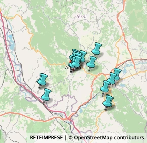 Mappa Strada Pettorella, 05022 Amelia TR, Italia (5.08944)