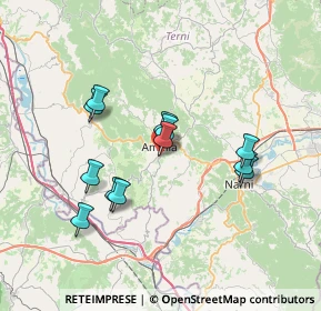 Mappa Strada Pettorella, 05022 Amelia TR, Italia (6.56083)