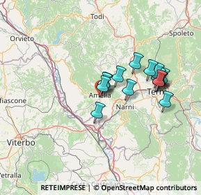 Mappa Strada Pettorella, 05022 Amelia TR, Italia (12.214)