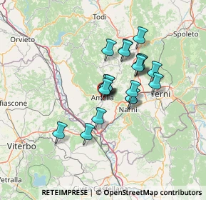 Mappa Strada Pettorella, 05022 Amelia TR, Italia (10.1385)