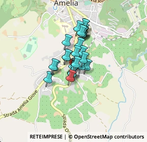 Mappa Strada Pettorella, 05022 Amelia TR, Italia (0.25385)