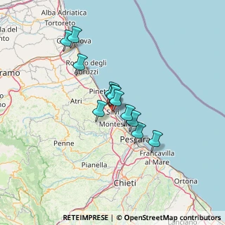 Mappa Via Tintoretto, 64028 Silvi TE, Italia (10.3475)