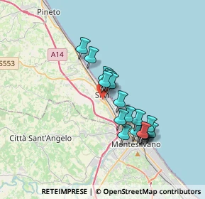 Mappa Via Tintoretto, 64028 Silvi TE, Italia (2.97737)