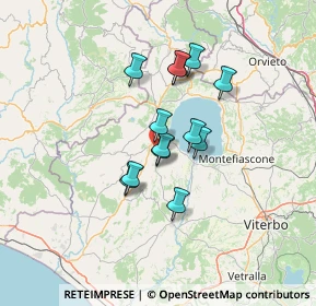 Mappa SP13, 01018 Valentano VT, Italia (10.35077)