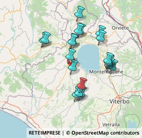 Mappa SP13, 01018 Valentano VT, Italia (13.994)