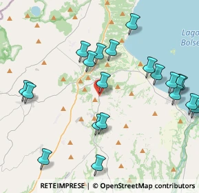 Mappa SP13, 01018 Valentano VT, Italia (4.8785)