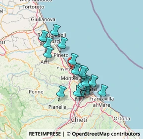 Mappa Piazza Cristoforo Colombo, 64028 Silvi TE, Italia (11.9925)