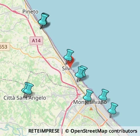 Mappa Via Cristoforo Colombo, 64028 Silvi TE, Italia (4.69091)