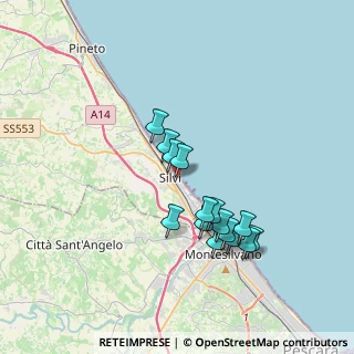 Mappa Via Cristoforo Colombo, 64028 Silvi TE, Italia (3.33533)