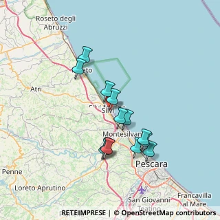 Mappa Via Cristoforo Colombo, 64028 Silvi TE, Italia (6.60615)