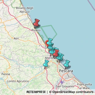 Mappa Via Benedetto Croce, 64028 Silvi TE, Italia (6.36286)